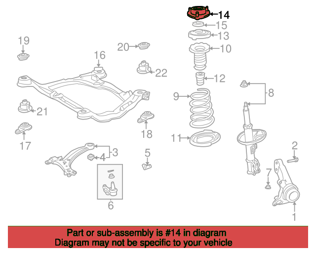 SUPPORT SUB-ASSY, FR 4860933150