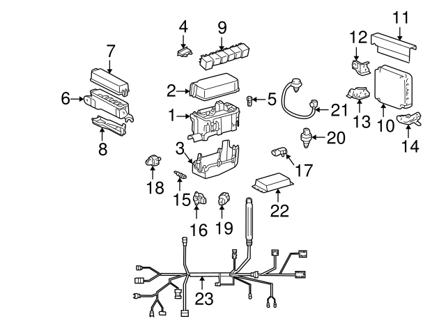 SWITCH ASSY, OIL PRESSURE 8353005010