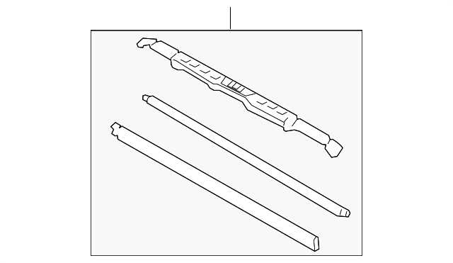 BLADE, FR WIPER, RH 8521235071