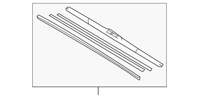 BLADE, FR WIPER, RH 8521242130