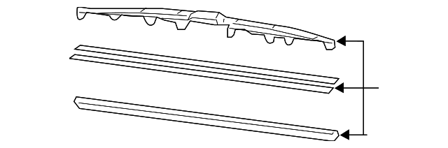 BLADE, FR WIPER, RH 8521274010