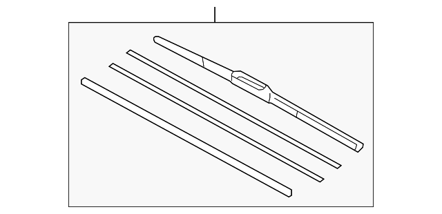 BLADE, FR WIPER, LH 8522252270