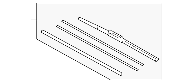 BLADE, FR WIPER, LH 8522275010