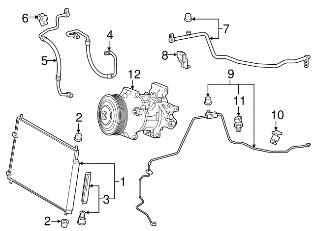 COMPRESSOR ASSY, W M 8831042511