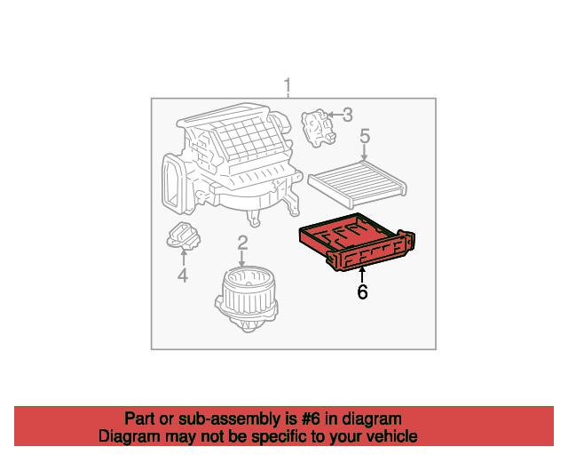 PARTS,COOLING UNIT 8889941010