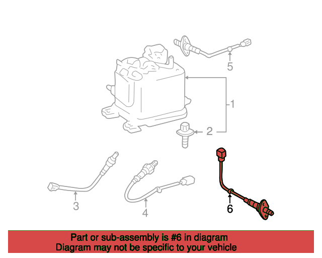 SENSOR,OXYGEN 8946509380