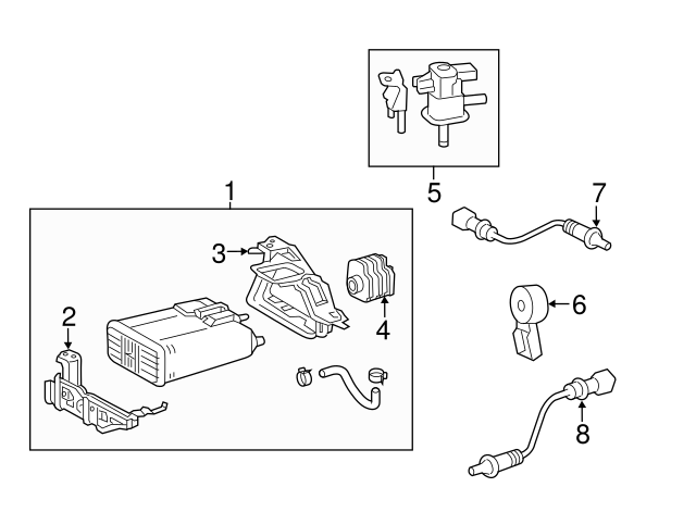 SENSOR, OXYGEN 8946542230