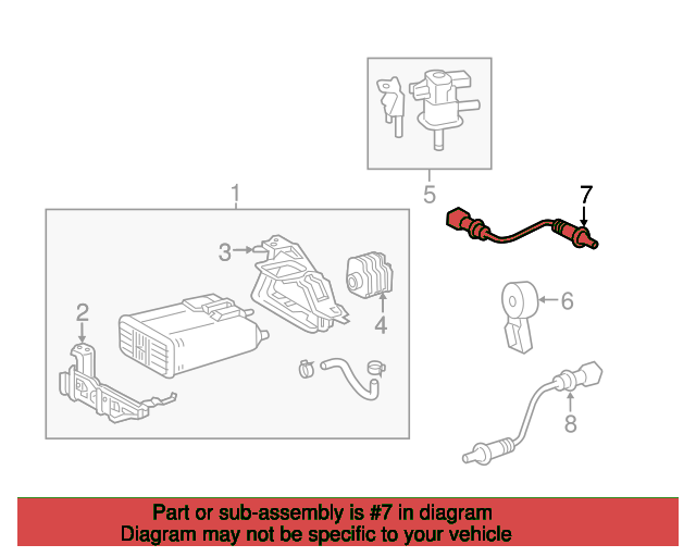 SENSOR, AIR FUEL 8946748270