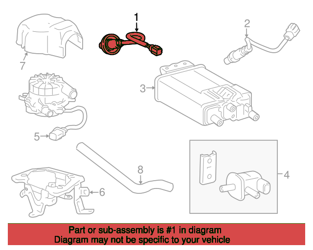 SENSOR, AIR FUEL 8946760060