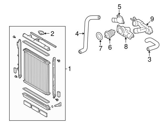 THERMOSTAT 9091603138