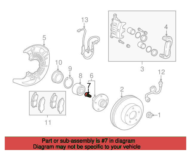 BOLT HUB 9094202017