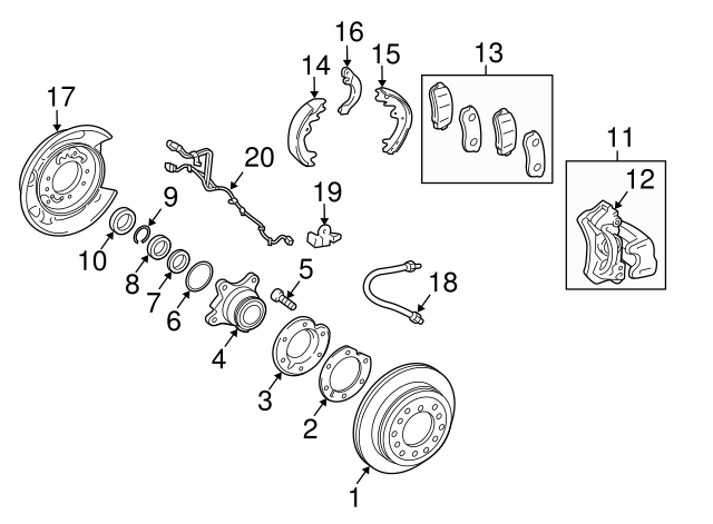 BOLT, HUB 9094202079