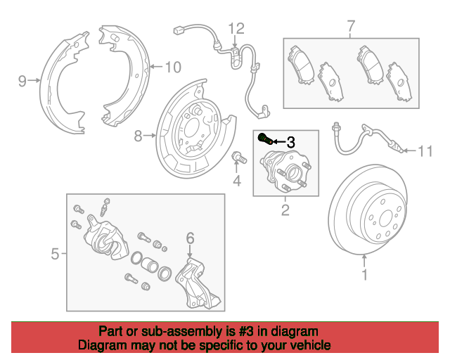 BOLT, HUB 9094202082