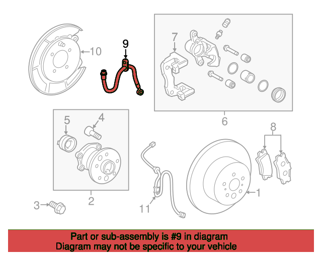 HOSE, FLEXIBLE 9094702F61