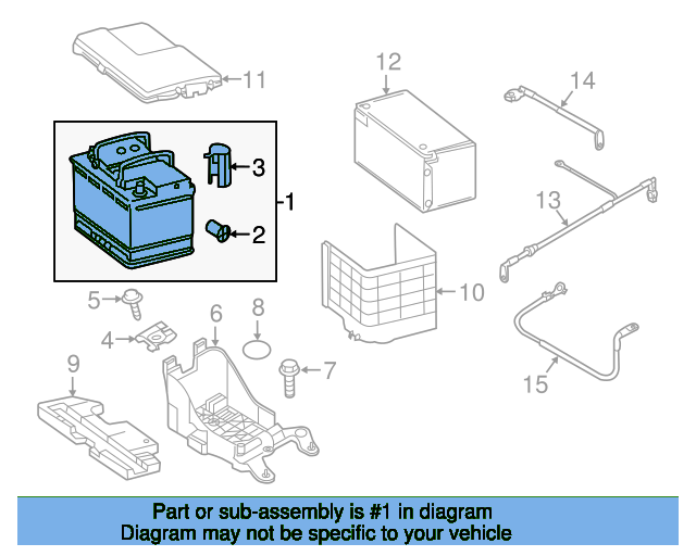 Batterie 000915105DC