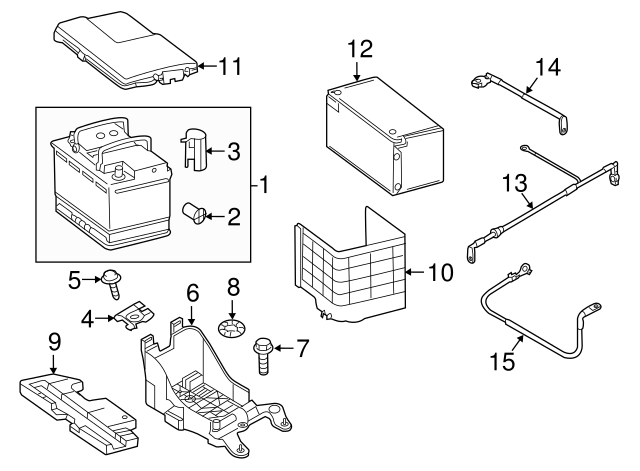 Batterie 000915105DC