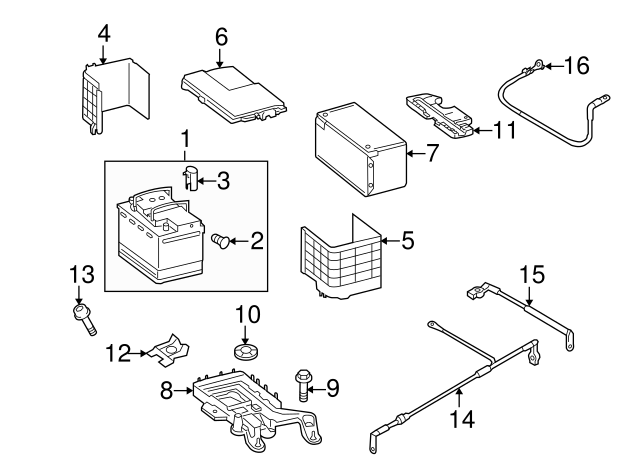 Batterie 000915105DE