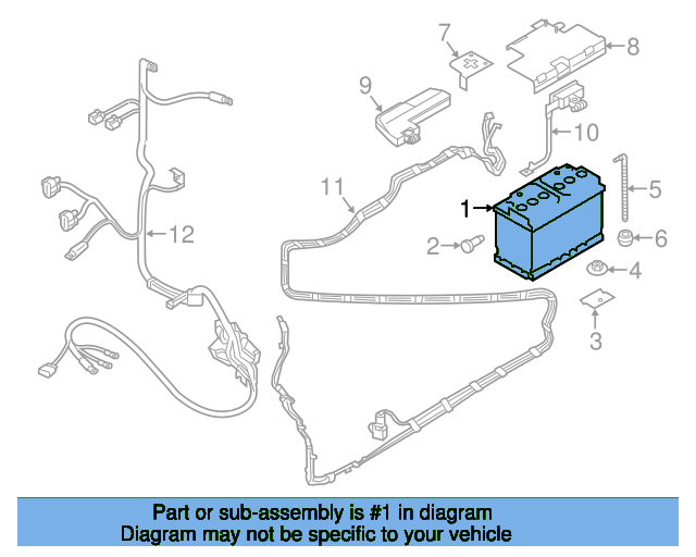 Batterie 000915105DG