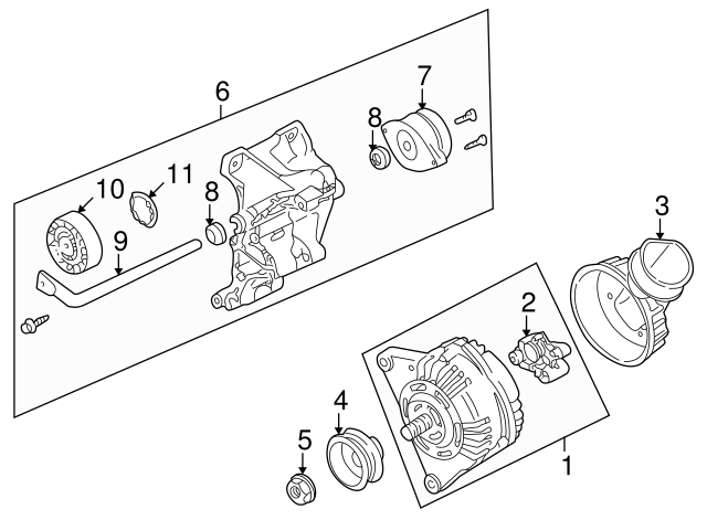 UMLENKROLL 028145278E