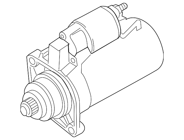 Starter Motor 02M911021GX