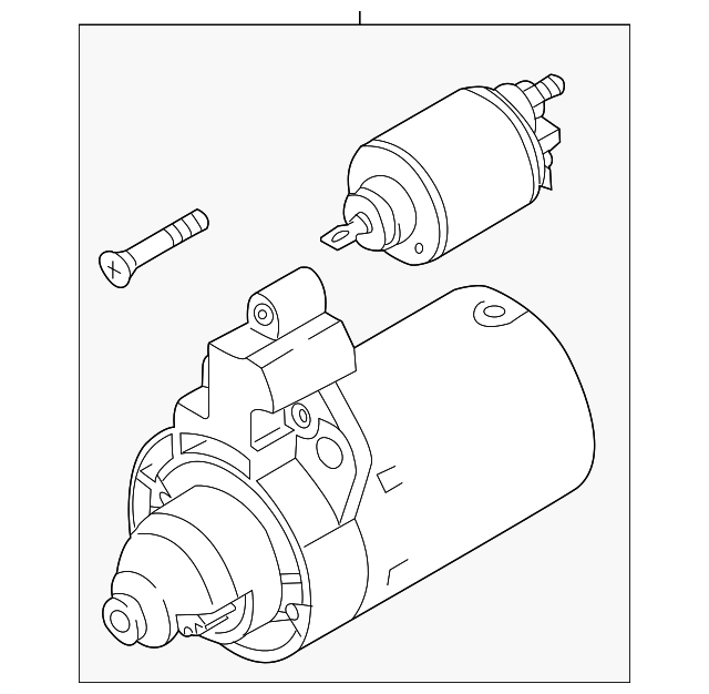 Starter Motor 02M911024J