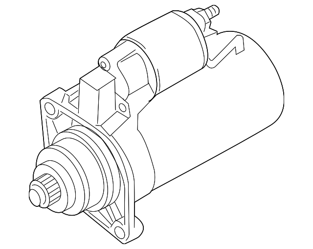 Starter Motor 02Z911024PX