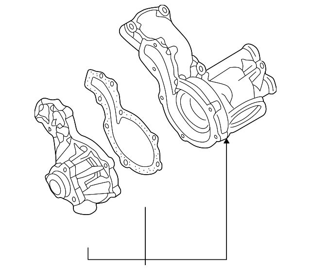 Water Pump Assembly 037121010C