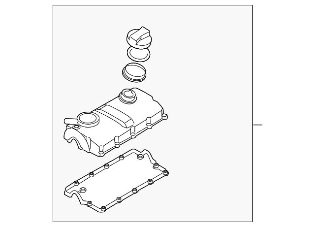 Cylinder Head Cover 038103469AE