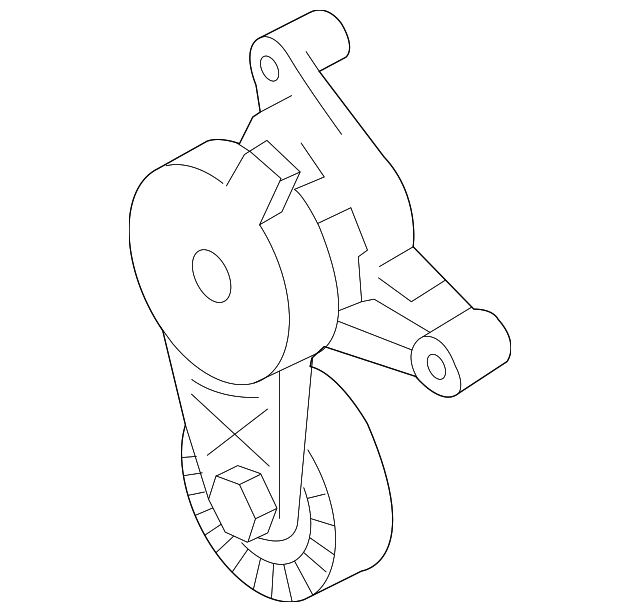 Belt Tensioner 038903315AN