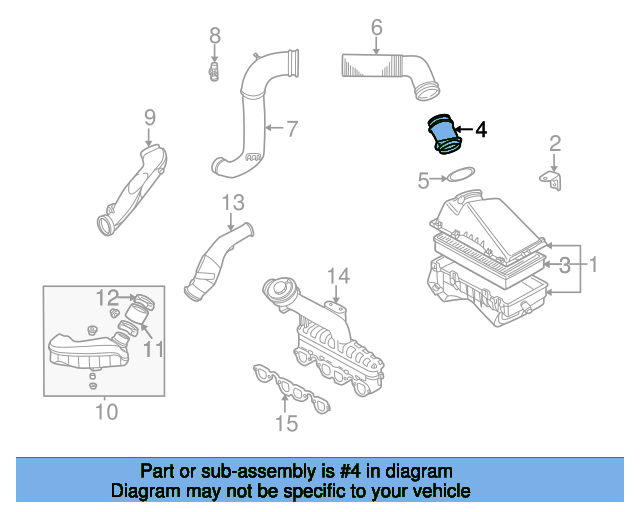 Air Mass Sensor 038906461B