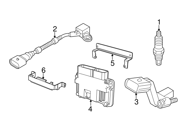 Crankshaft Position Sensor 03C906433E