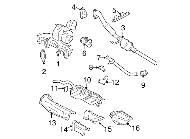 TURBOLADER 03G253014R