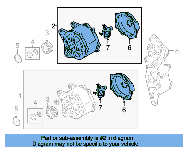 Alternator 03L903023R