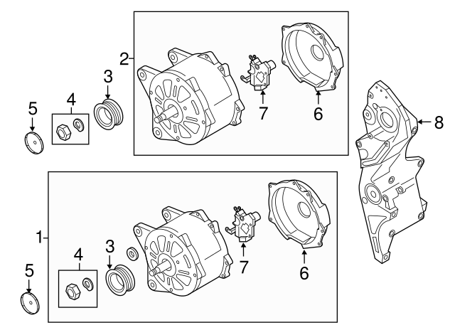 Alternator 03L903023R