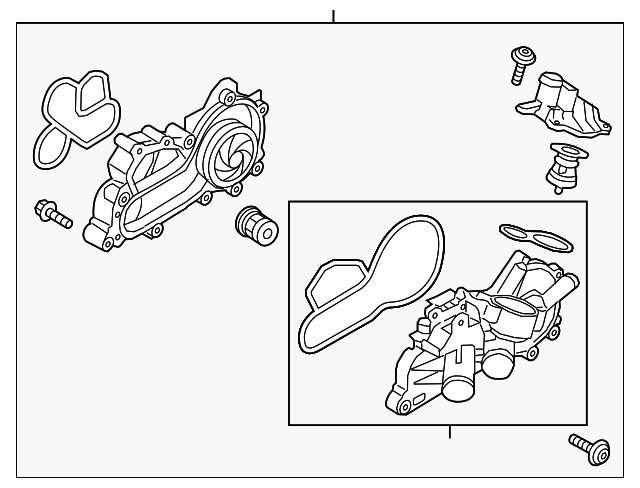 VAG WATER PUMP 04E121600CS