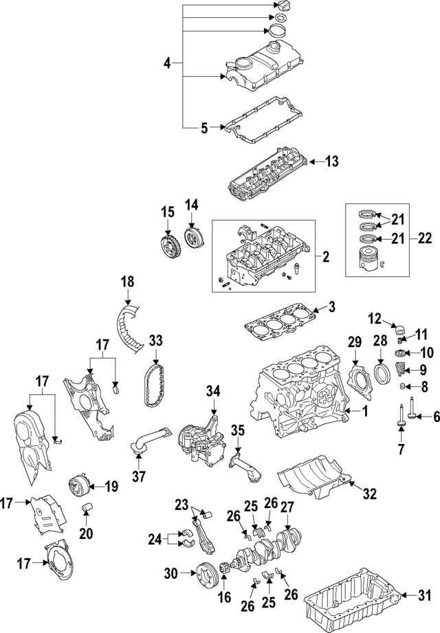 Timing Belt 04L109119D