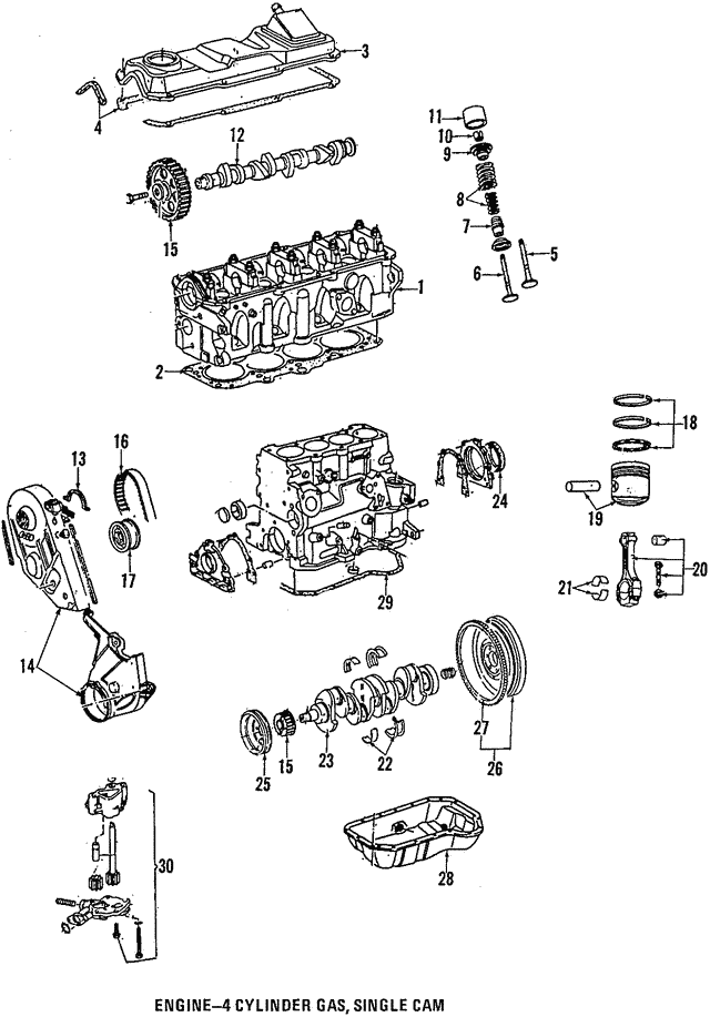 Engine Camshaft 050109101A