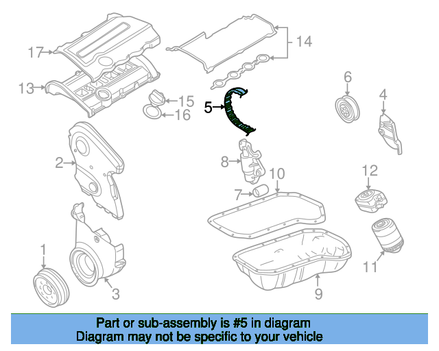 Timing Belt 058109119C