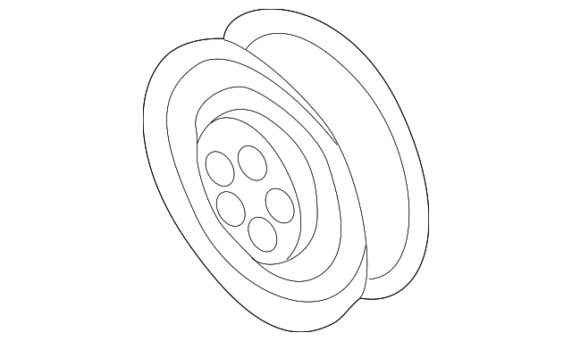 Tensioner Pulley 058109243E