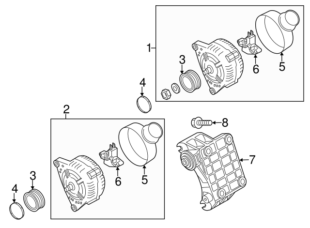 Alternator 059903018R