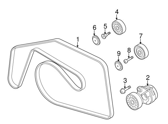 Serpentine Tensioner 059903133J