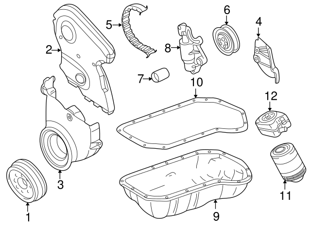 Oil Cooler 068117021BX