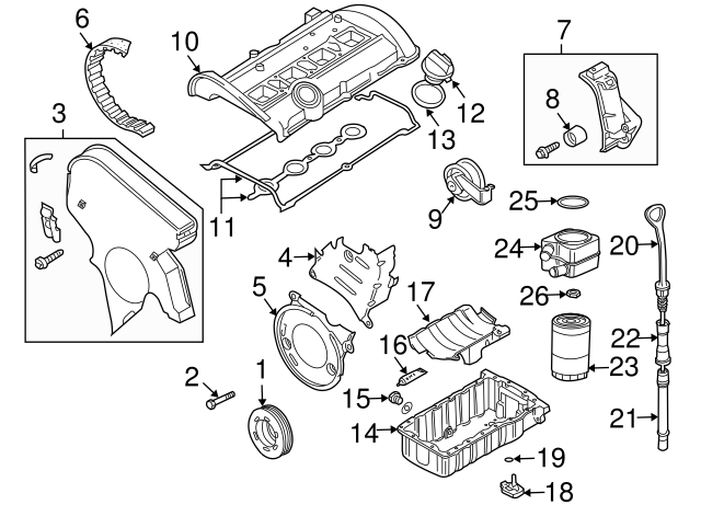 Timing Belt 06B109119F