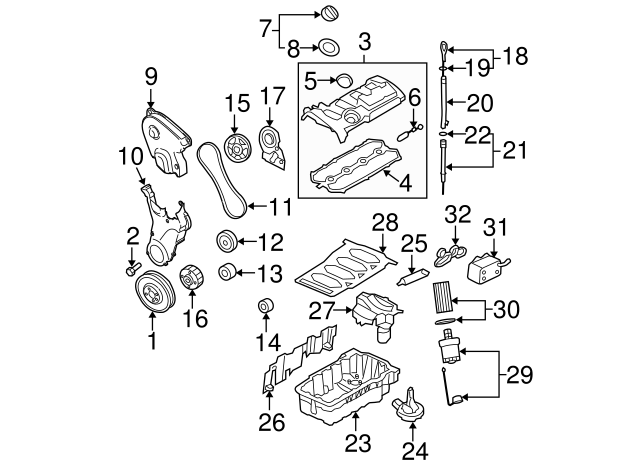 Timing Belt 06D109119B