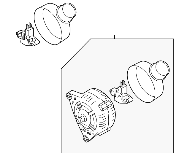 Alternator 06E903016KX