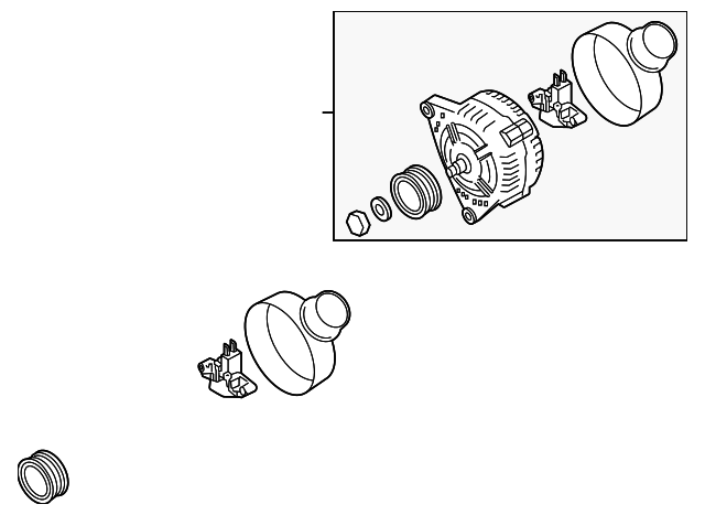 Alternator 06E903018S