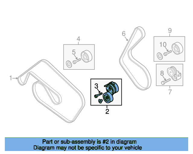 Beltdamper 06E903133AE