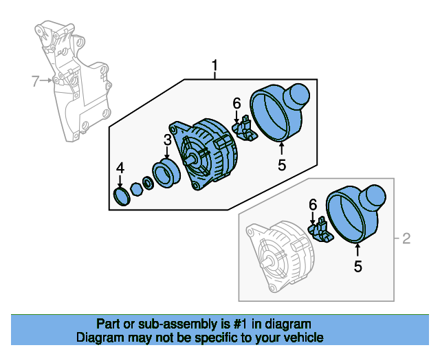 Alternator 06F903023P