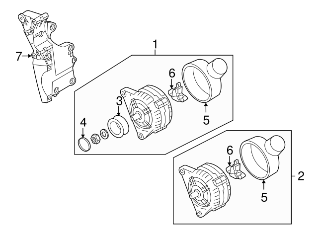 Alternator 06F903023P