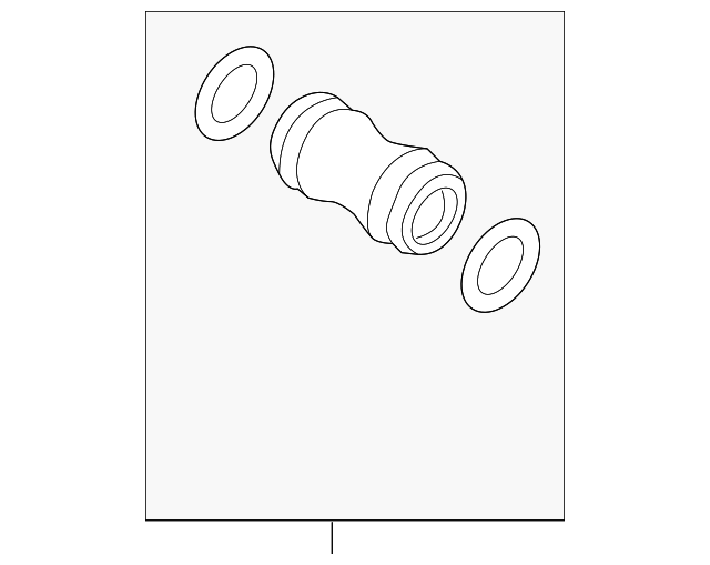 FITTING WITH VAG SEAL RING 06H121131C